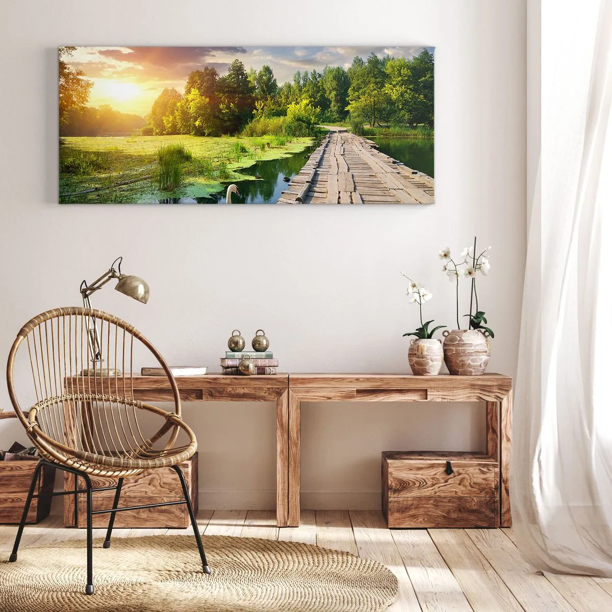 Quadro su tela - Stampe su Tela - Estate, estate ovunque - 100x40 cm