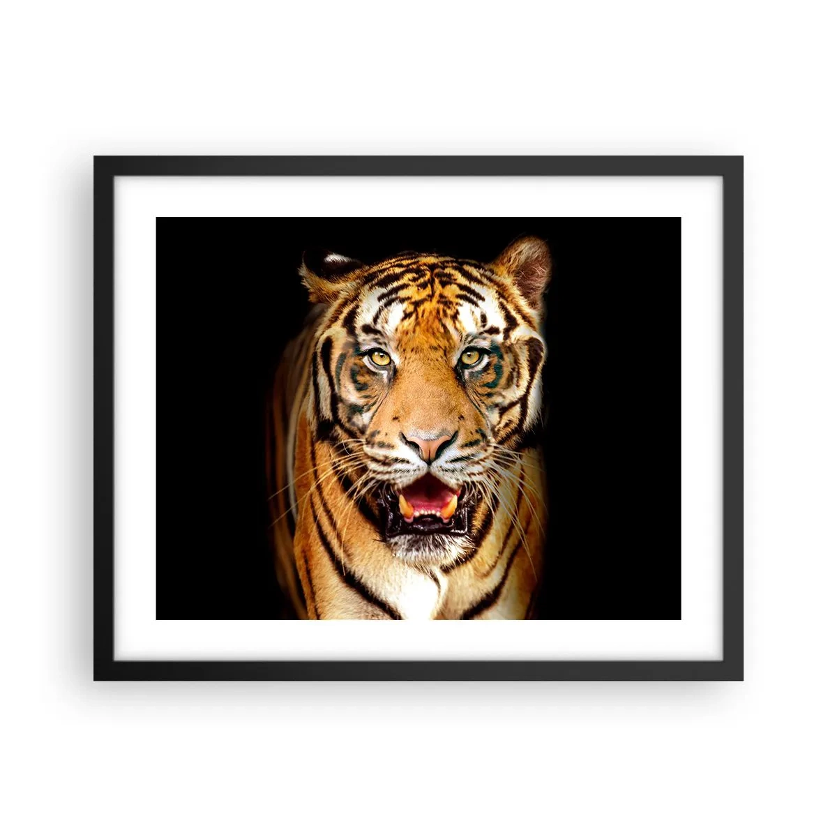 Poster in cornice nera - Cuore selvatico - 50x40 cm