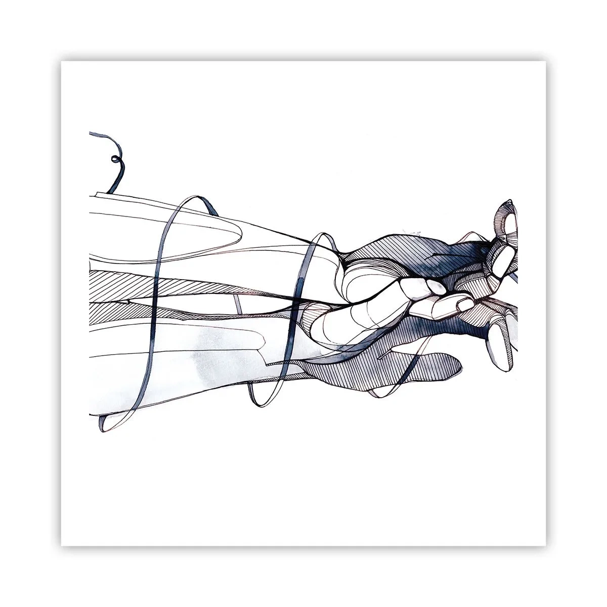 Poster - Studio del tocco - 60x60 cm