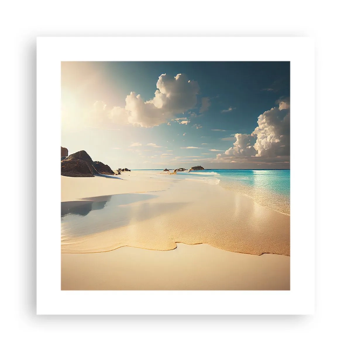 Poster - Giornata ideale - 40x40 cm