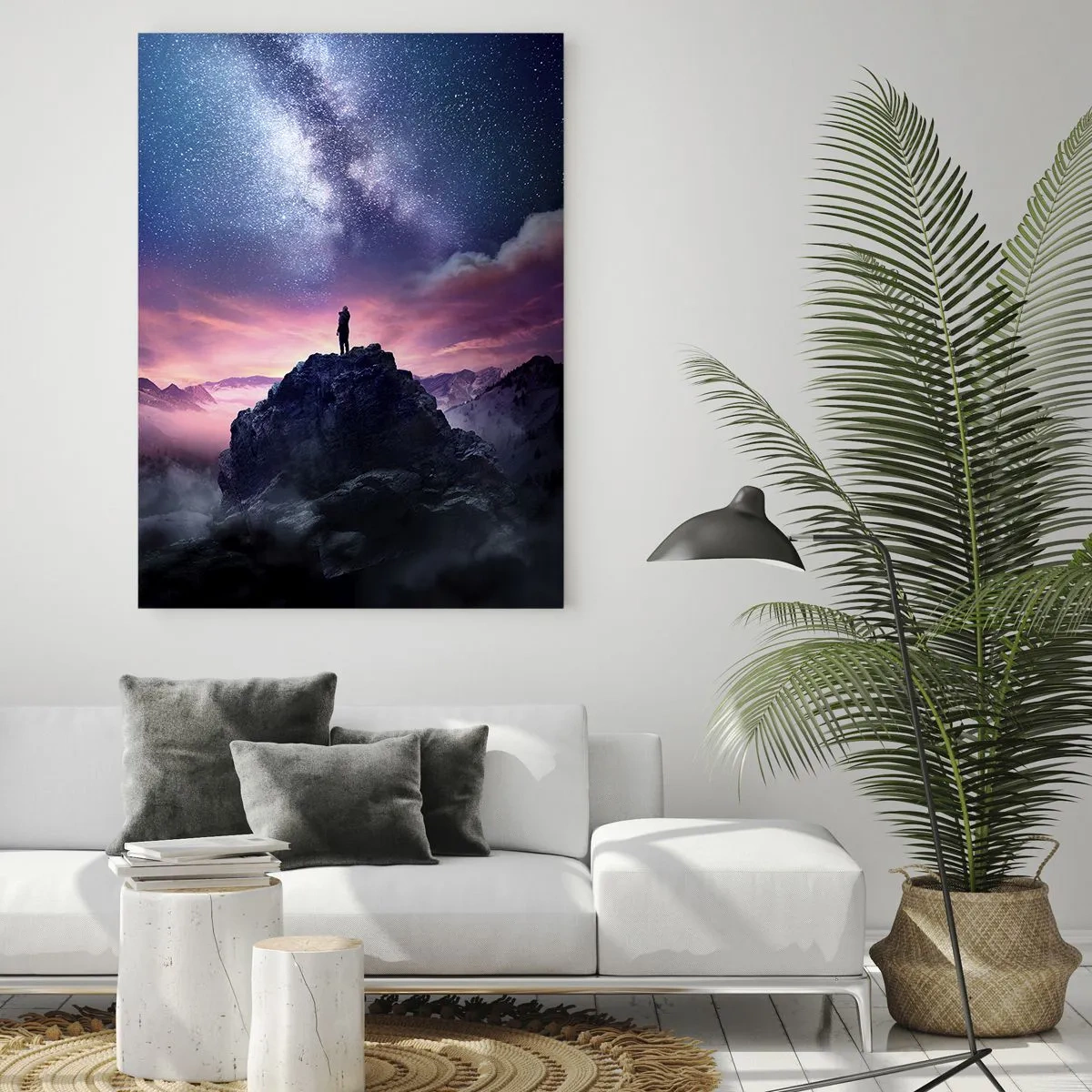 Quadro su vetro - E ha sentito la vita - 70x100 cm