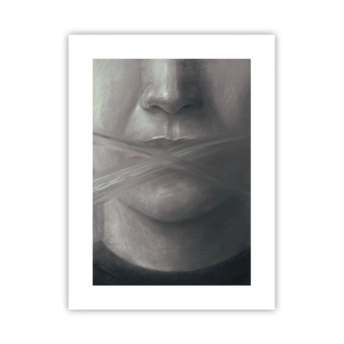 Poster - Neanche una parola - 30x40 cm