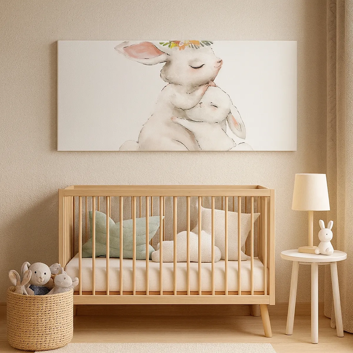 Quadro su tela - Stampe su Tela - Da mamma si sta meglio - 30x30 cm