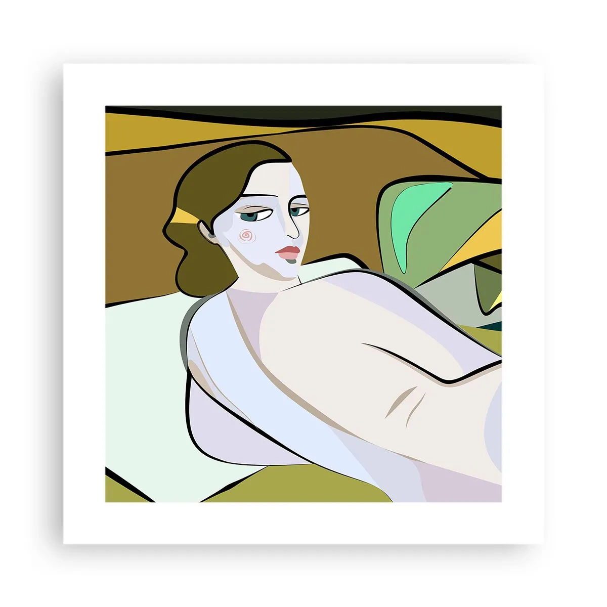 Poster - Ritratto intimo - 40x40 cm