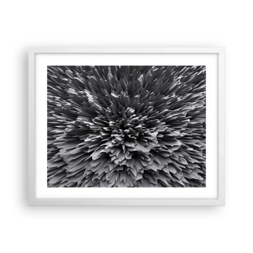 Poster in cornice bianca - Spigolosità massima - 50x40 cm