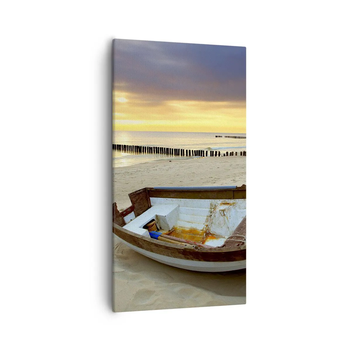 Quadro su tela - Stampe su Tela - Non vi sono spiagge più belle - 55x100 cm