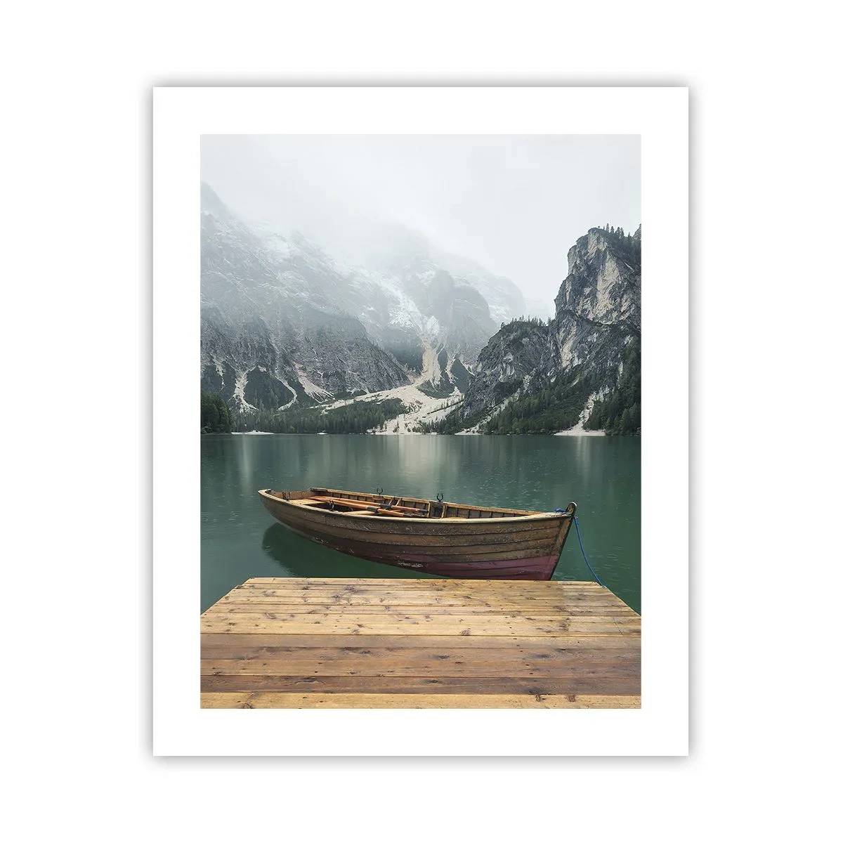 Poster - E attorno le fiere rocce - 40x50 cm