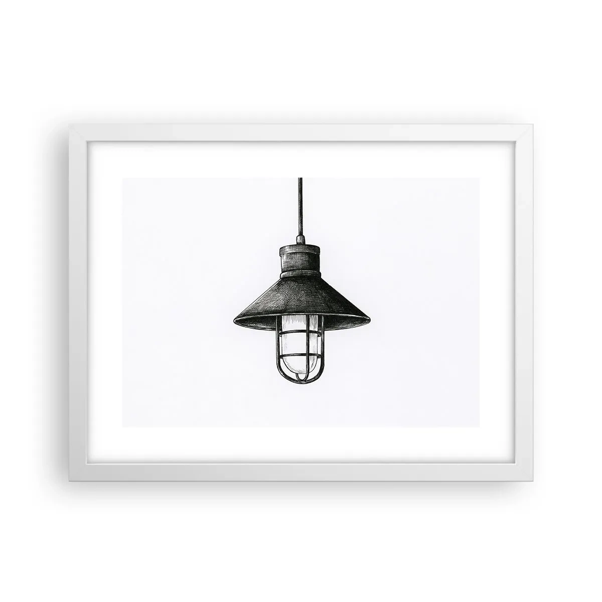 Poster in cornice bianca - Come tanti anni fa... - 40x30 cm