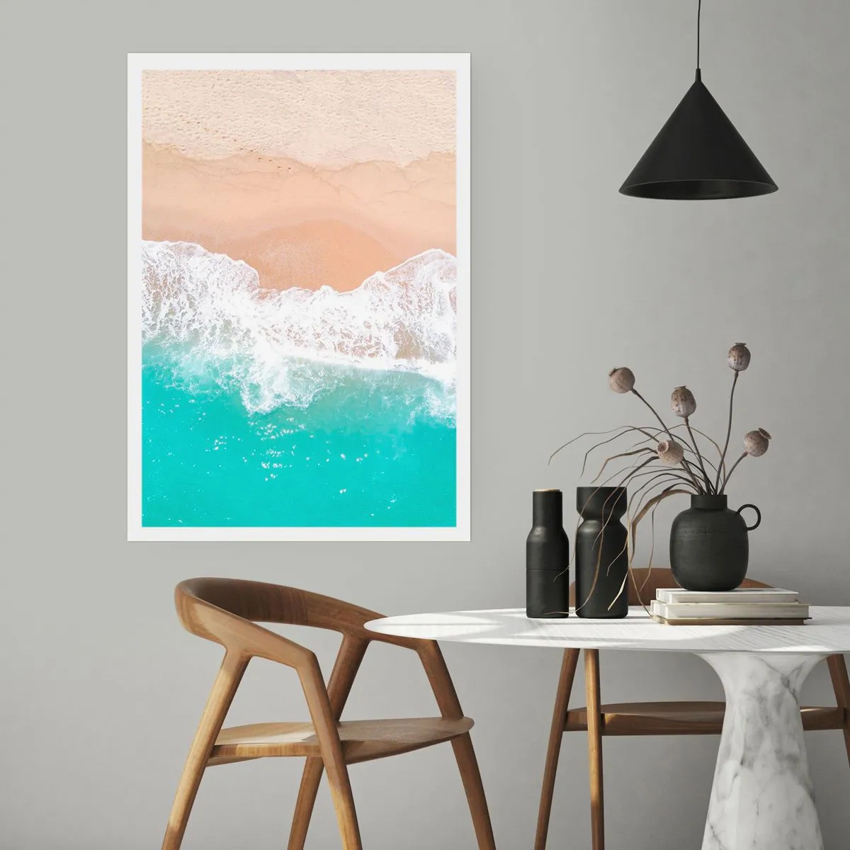 Poster - Un tocco carezzevole - 70x100 cm