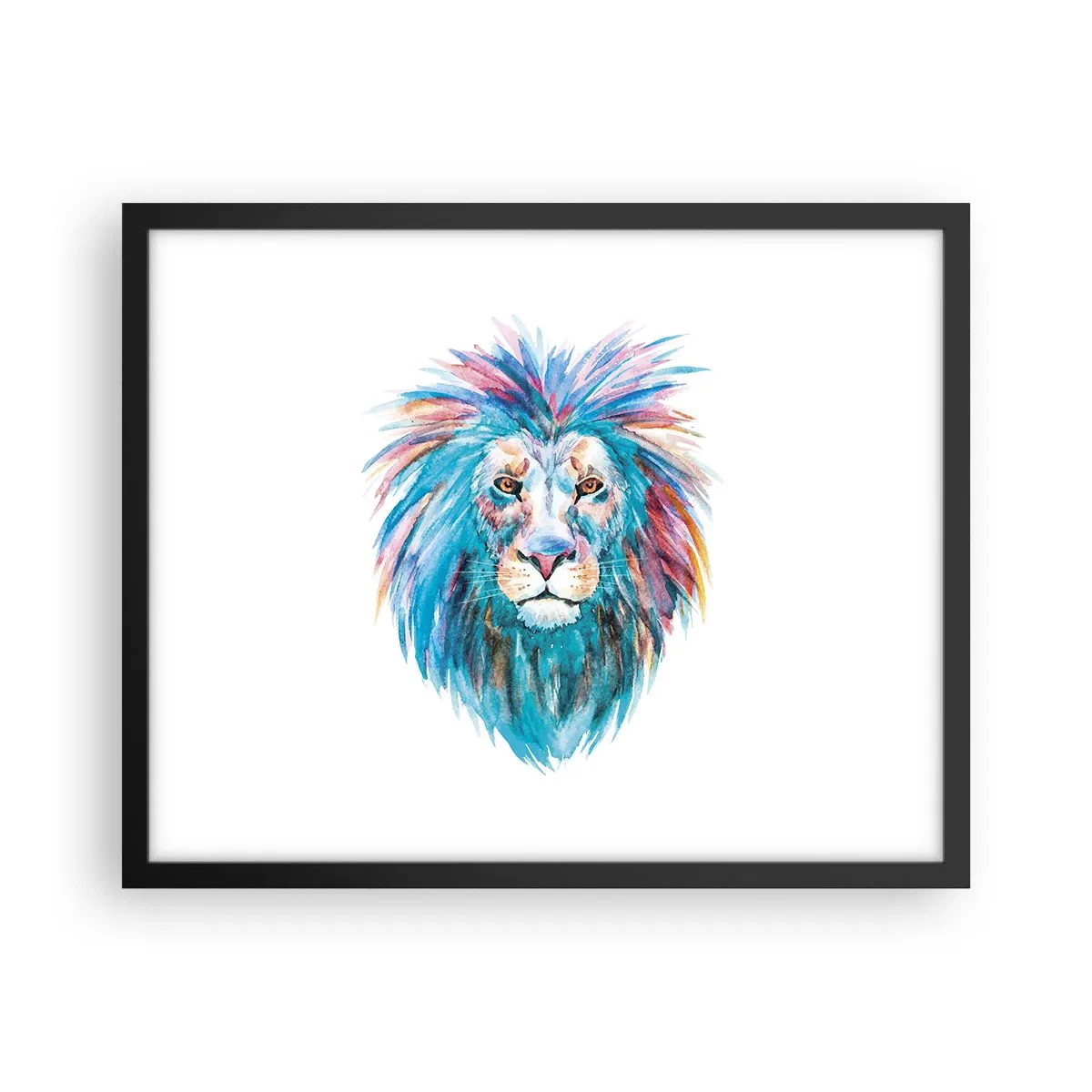 Poster in cornice nera - Aura elettrizzante - 50x40 cm