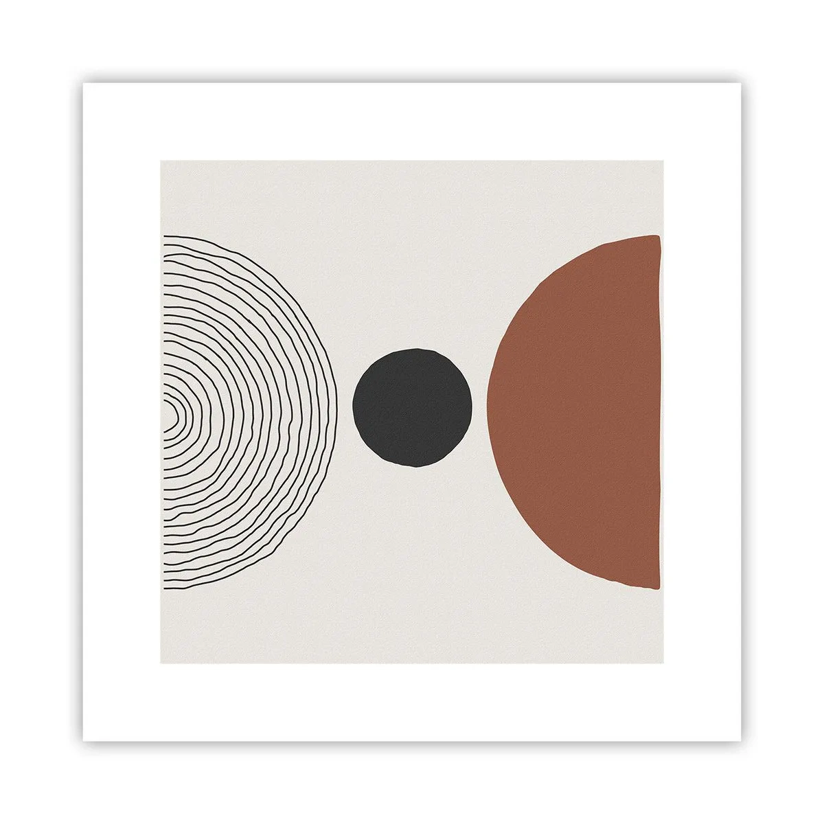 Poster - Al centro dell'attenzione - 30x30 cm