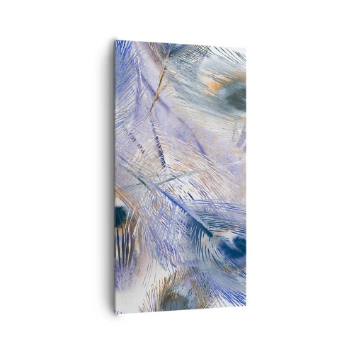 Quadro su tela - Stampe su Tela - Composizione a occhio di pavone - 65x120 cm