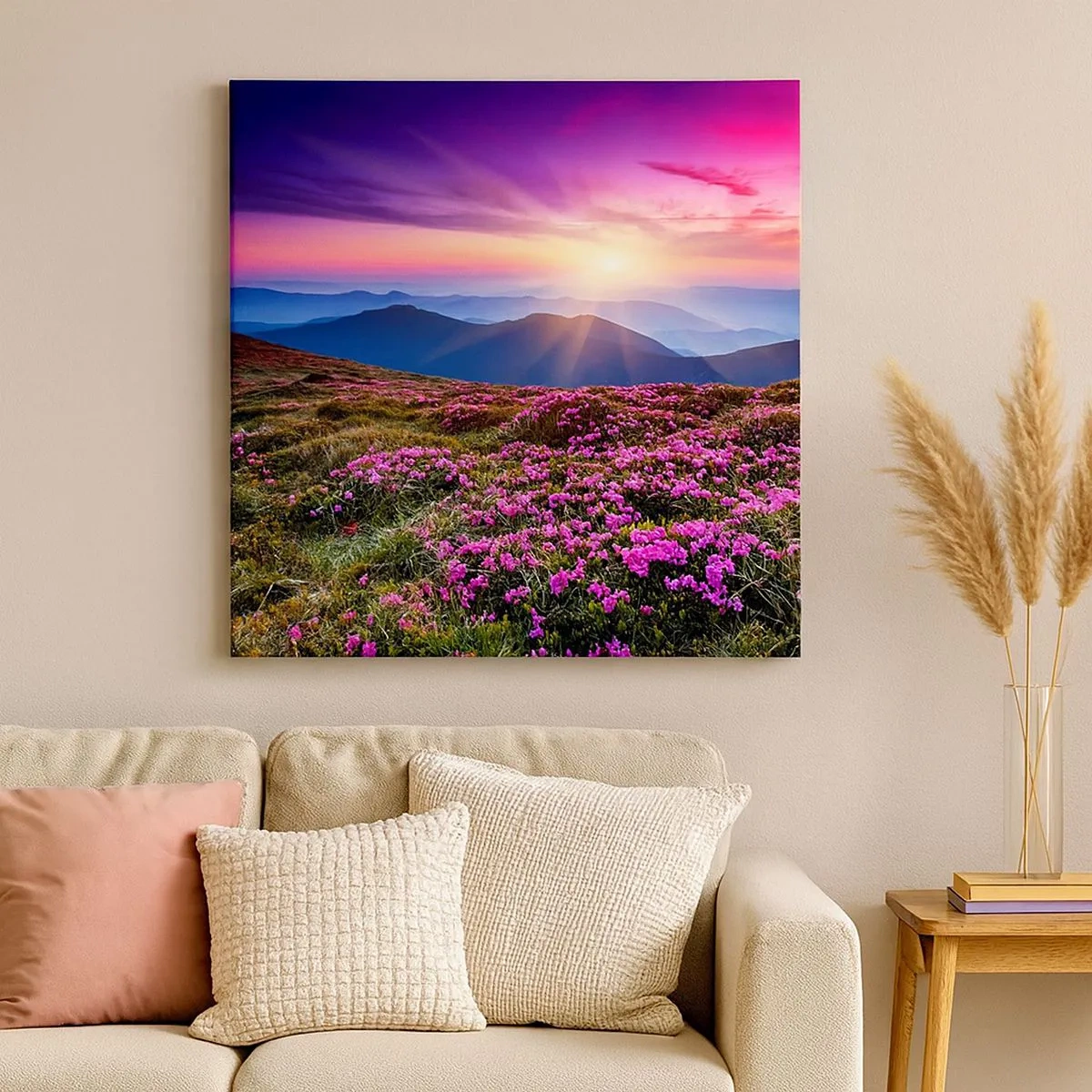 Quadro su tela - Stampe su Tela - Il profumo dei fiori freschi del campo - 30x30 cm