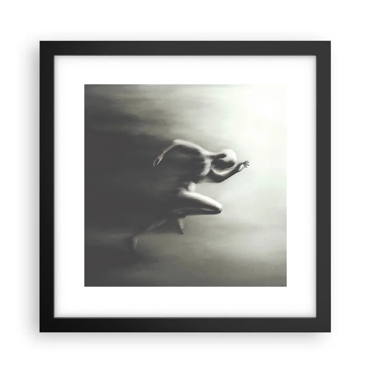 Poster in cornice nera - Inarrestabile - 30x30 cm