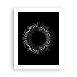 Poster - Sole nero - 40x50 cm