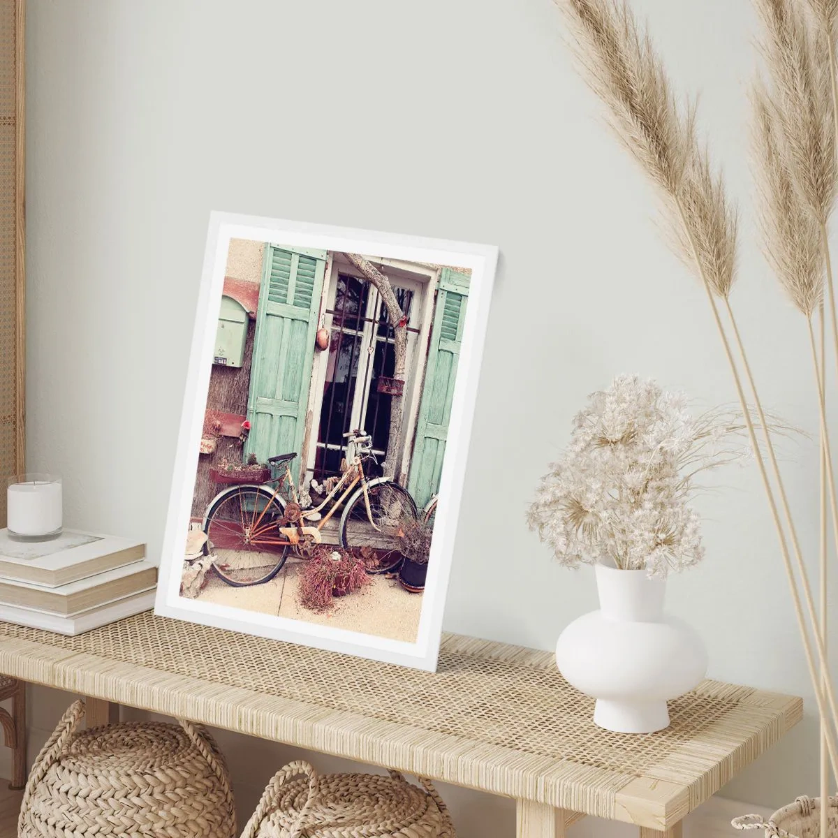 Poster in cornice bianca - Evviva la provincia - 70x100 cm