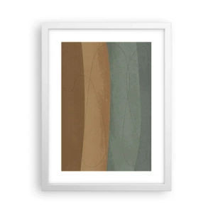 Poster in cornice bianca - Composizione orizzontale - 30x40 cm