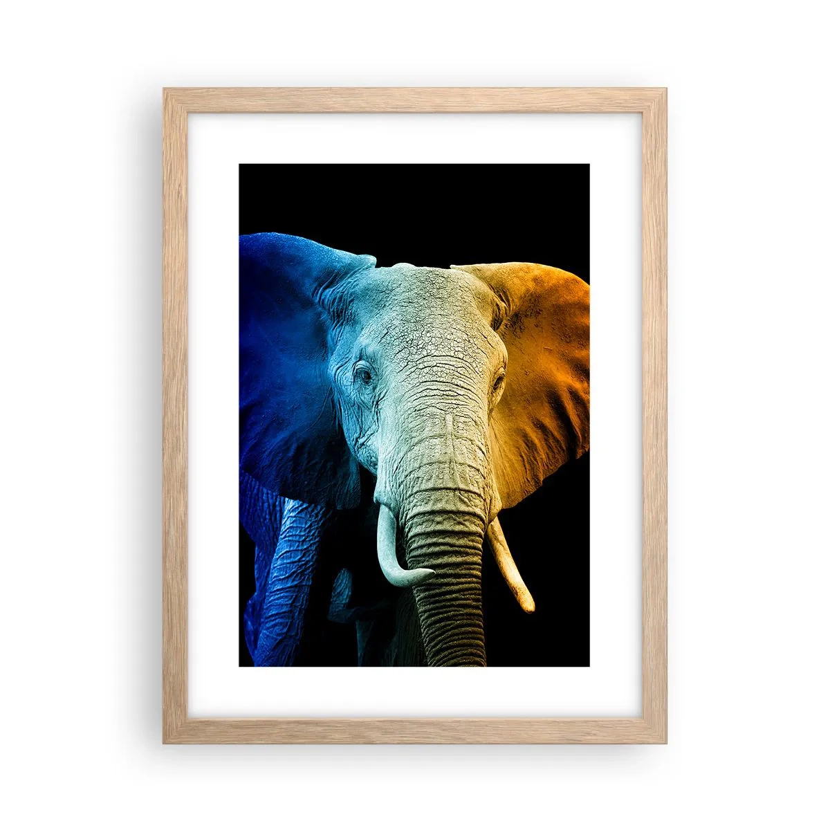 Poster in cornice rovere chiaro - Eccentrico, non strano - 30x40 cm