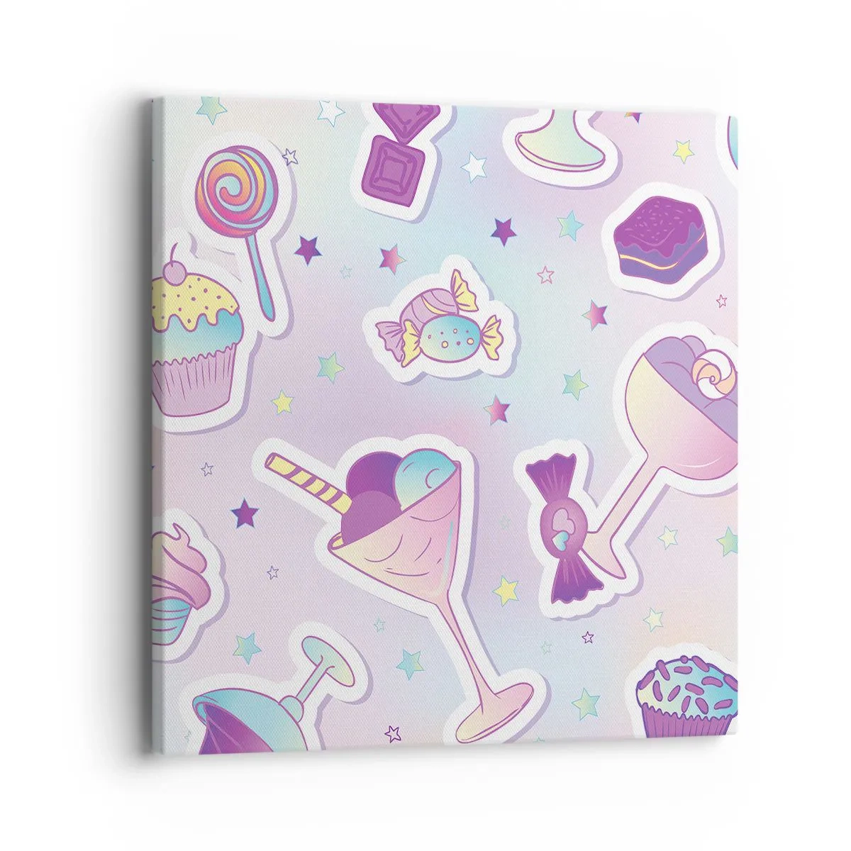 Quadro su tela - Stampe su Tela - Ogni giorno è il mio compleanno - 40x40 cm