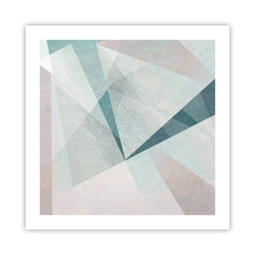 Poster - Con calma ma dinamicamente - 50x50 cm