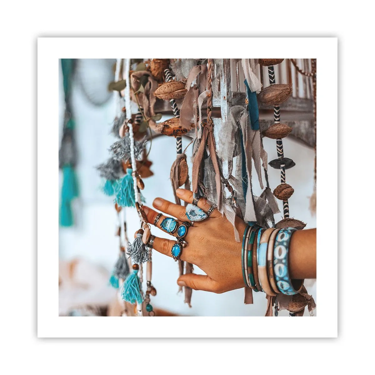 Poster - Tesori locali - 50x50 cm