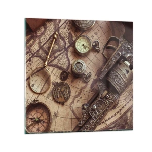 Quadro su vetro - La natura chiama - 30x30 cm