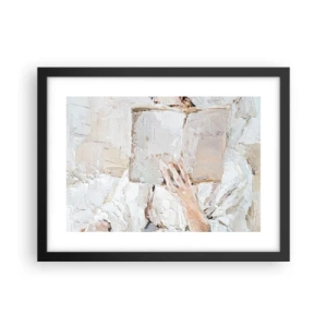 Poster in cornice nera - In un altro mondo - 40x30 cm