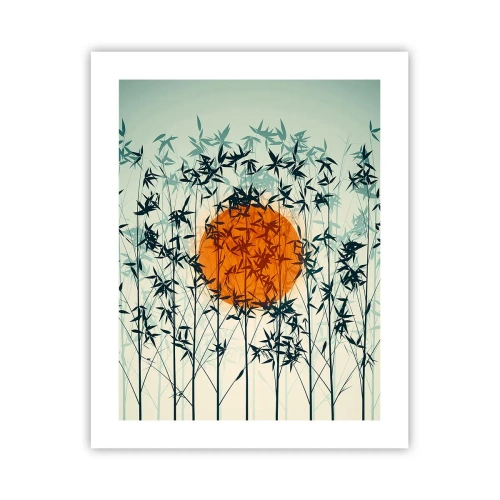 Poster - Sole giapponese - 40x50 cm