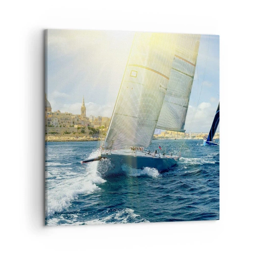 Quadro su tela - Stampe su Tela - Tempo di lasciare la città - 50x50 cm