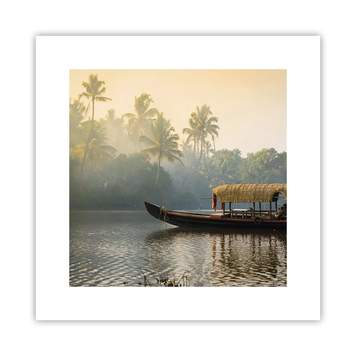 Poster - Casa sul fiume - 30x30 cm