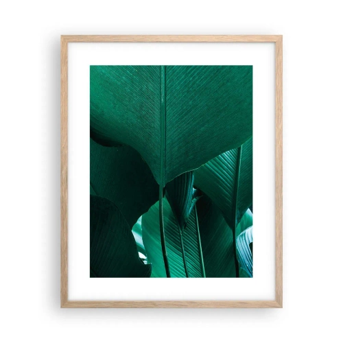 Poster in cornice rovere chiaro - Verso la luce - 40x50 cm