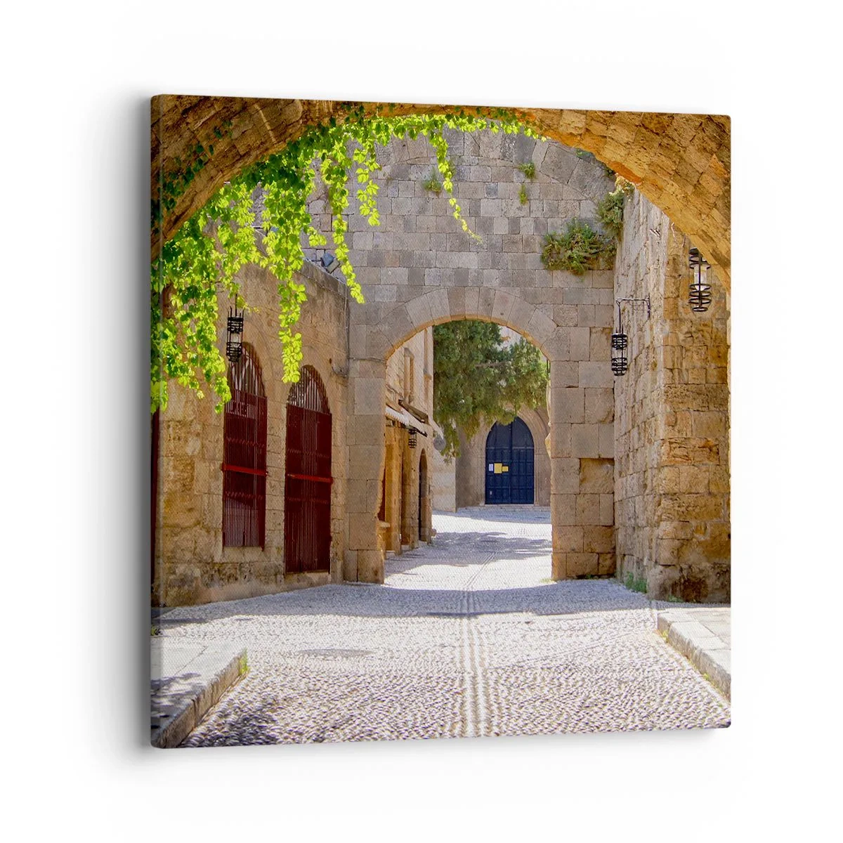 Quadro su tela - Stampe su Tela - Adesso passerà il corteo - 40x40 cm