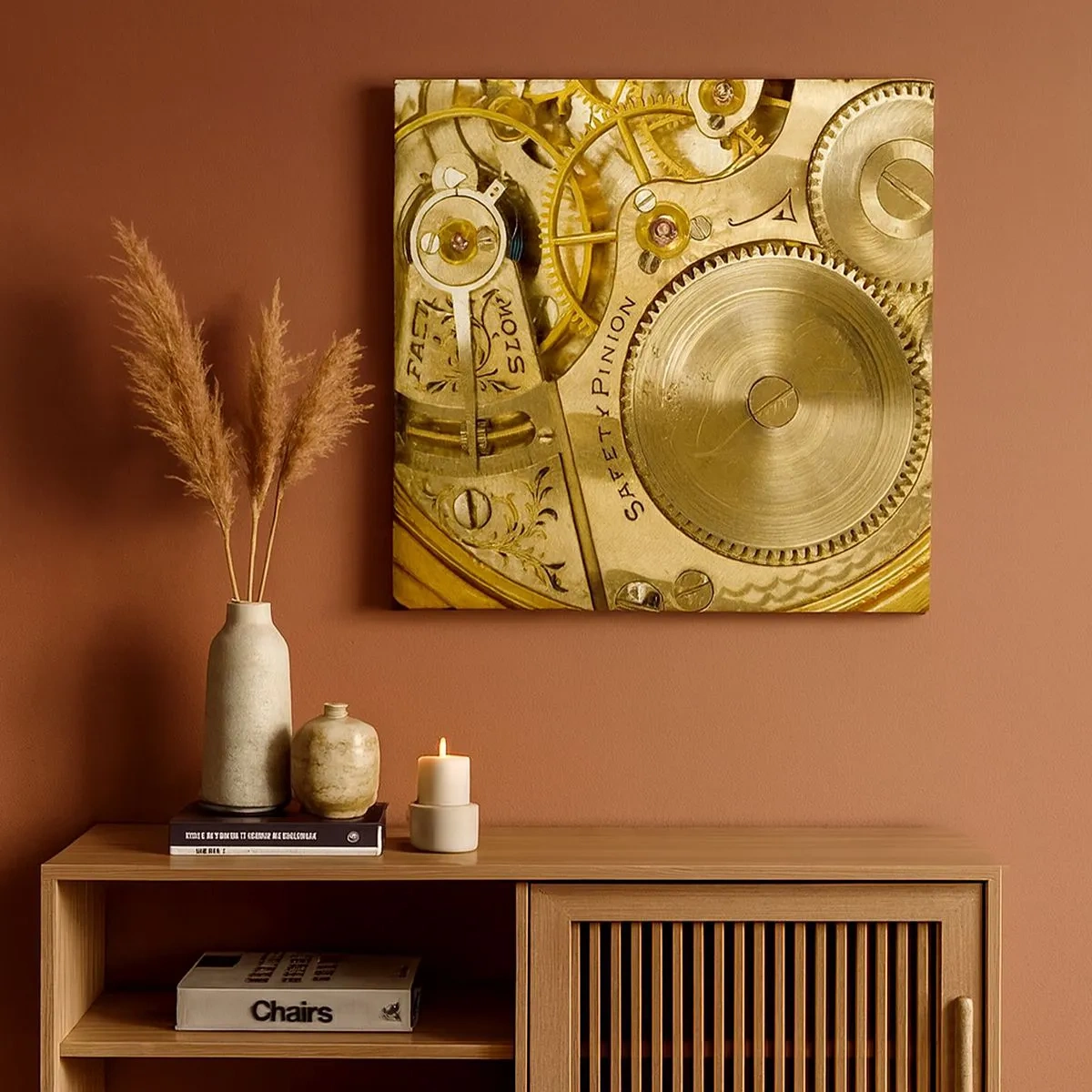 Quadro su tela - Stampe su Tela - Stare al passo coi tempi - 30x30 cm