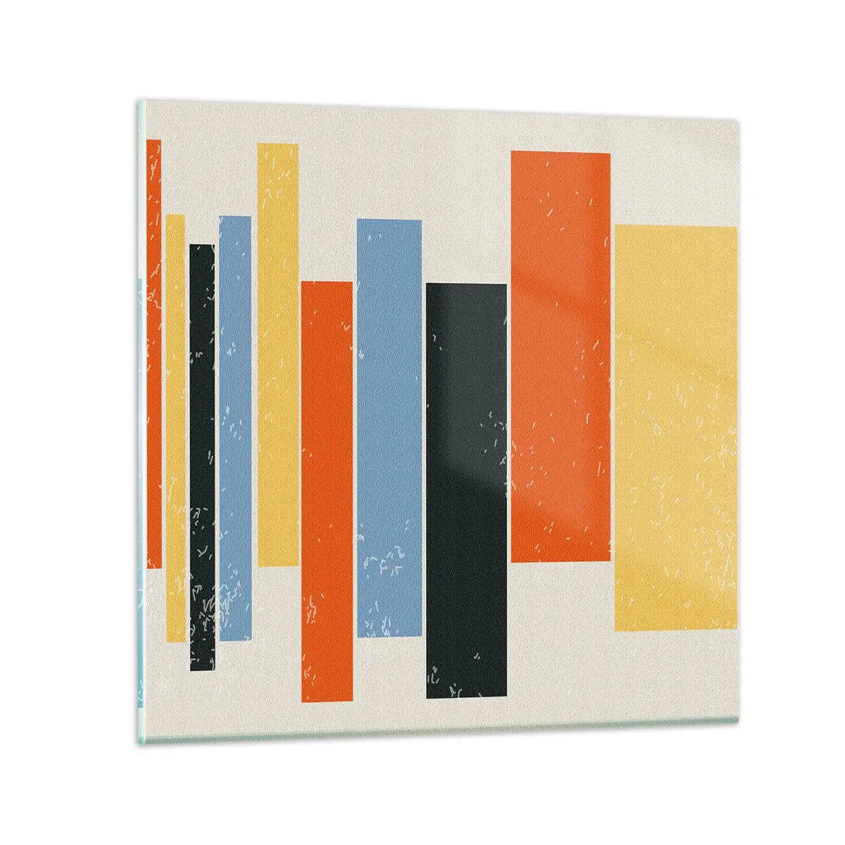 Quadro su vetro - Notazione musicale - 70x70 cm