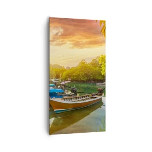 Quadro su tela - Stampe su Tela - Prima di un giorno di lavoro - 65x120 cm