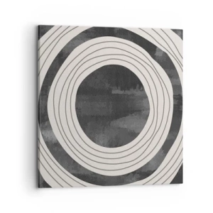 Quadro su tela - Stampe su Tela - Proprio al centro - 70x70 cm