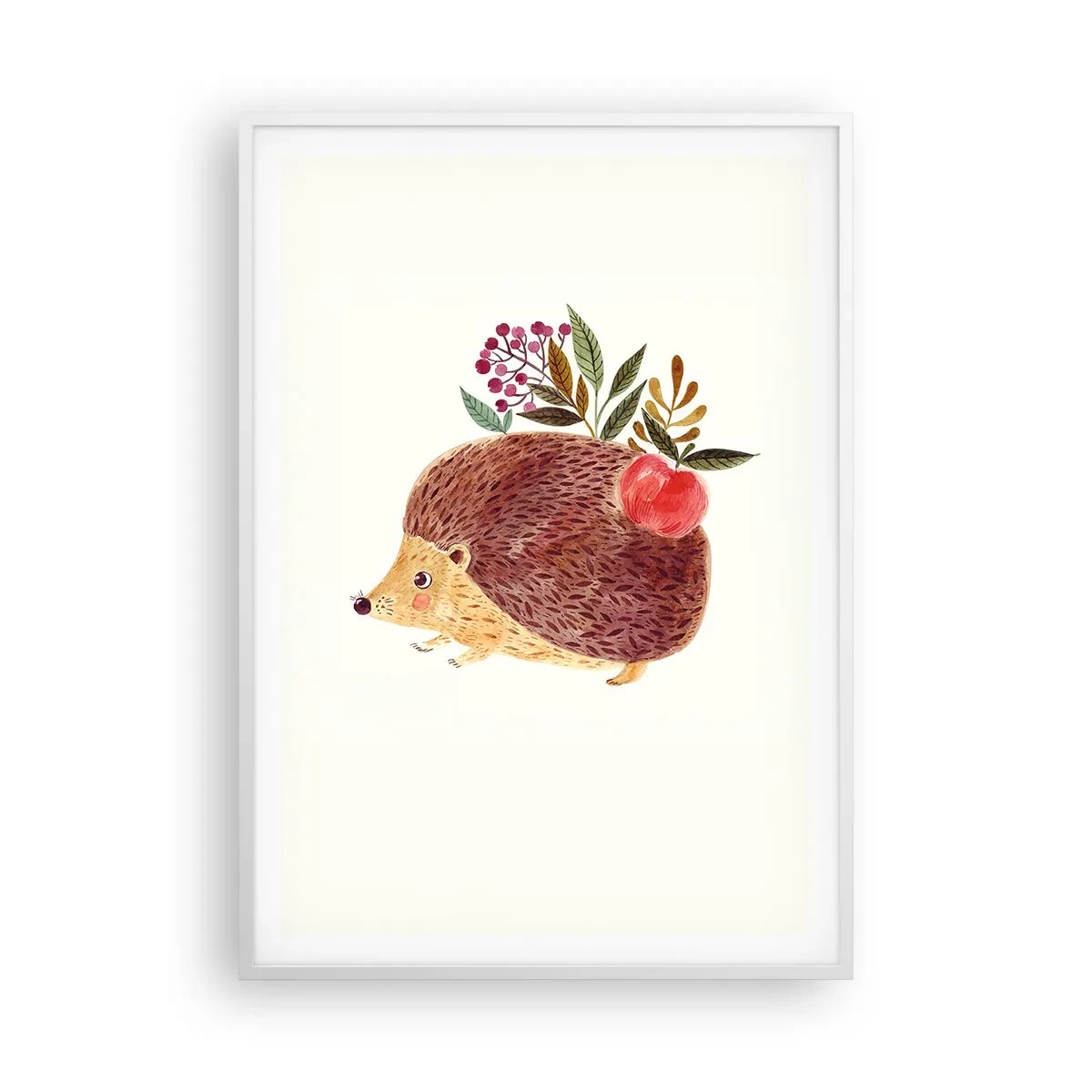 Poster in cornice bianca - E mi vuoi già bene - 70x100 cm