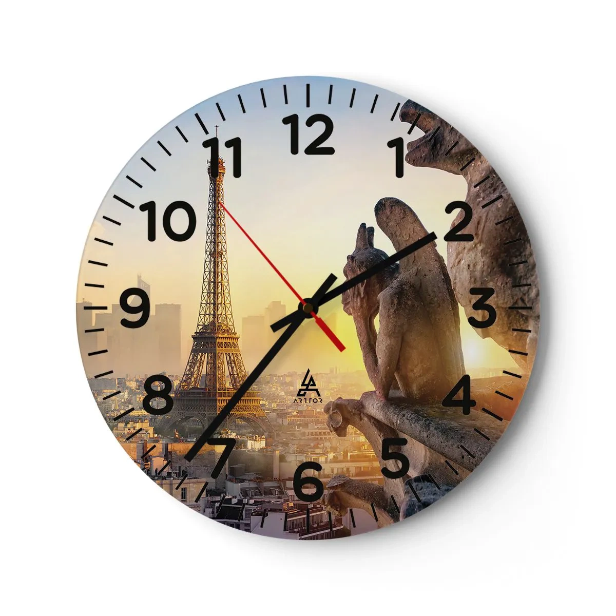 Orologio da parete - Orologio in Vetro - Tante cose sono cambiate... - 40x40 cm