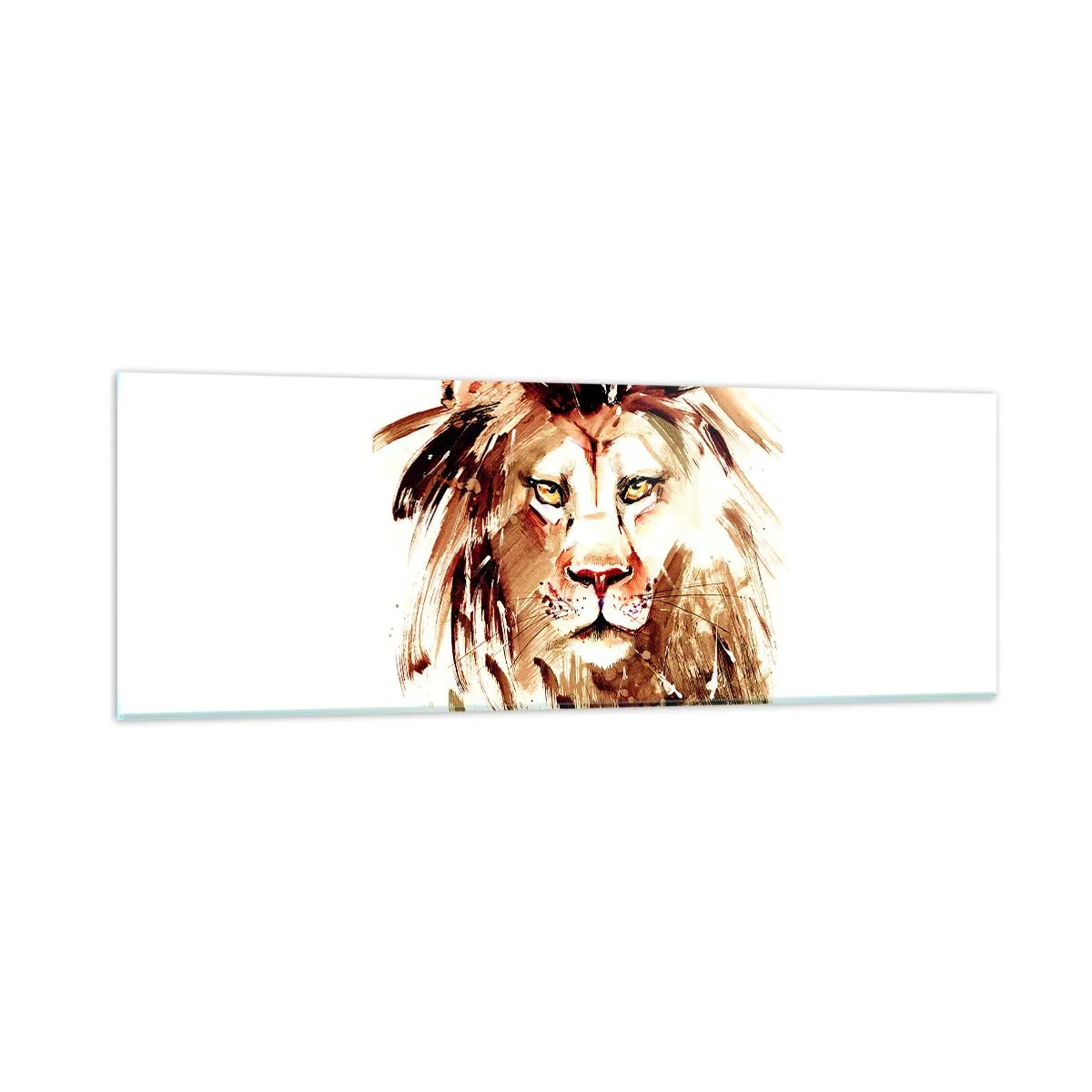 Quadro su vetro - Forza e dignità - 90x30 cm