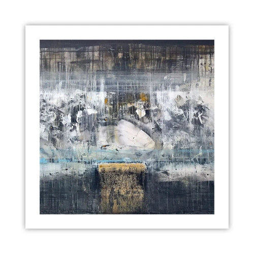 Poster - Talvolta è facile, talvolta è difficile - 50x50 cm