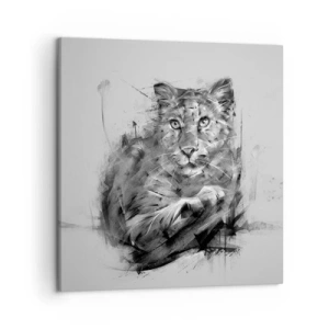 Quadro su tela - Stampe su Tela - Si, ascolto attentamente - 50x50 cm