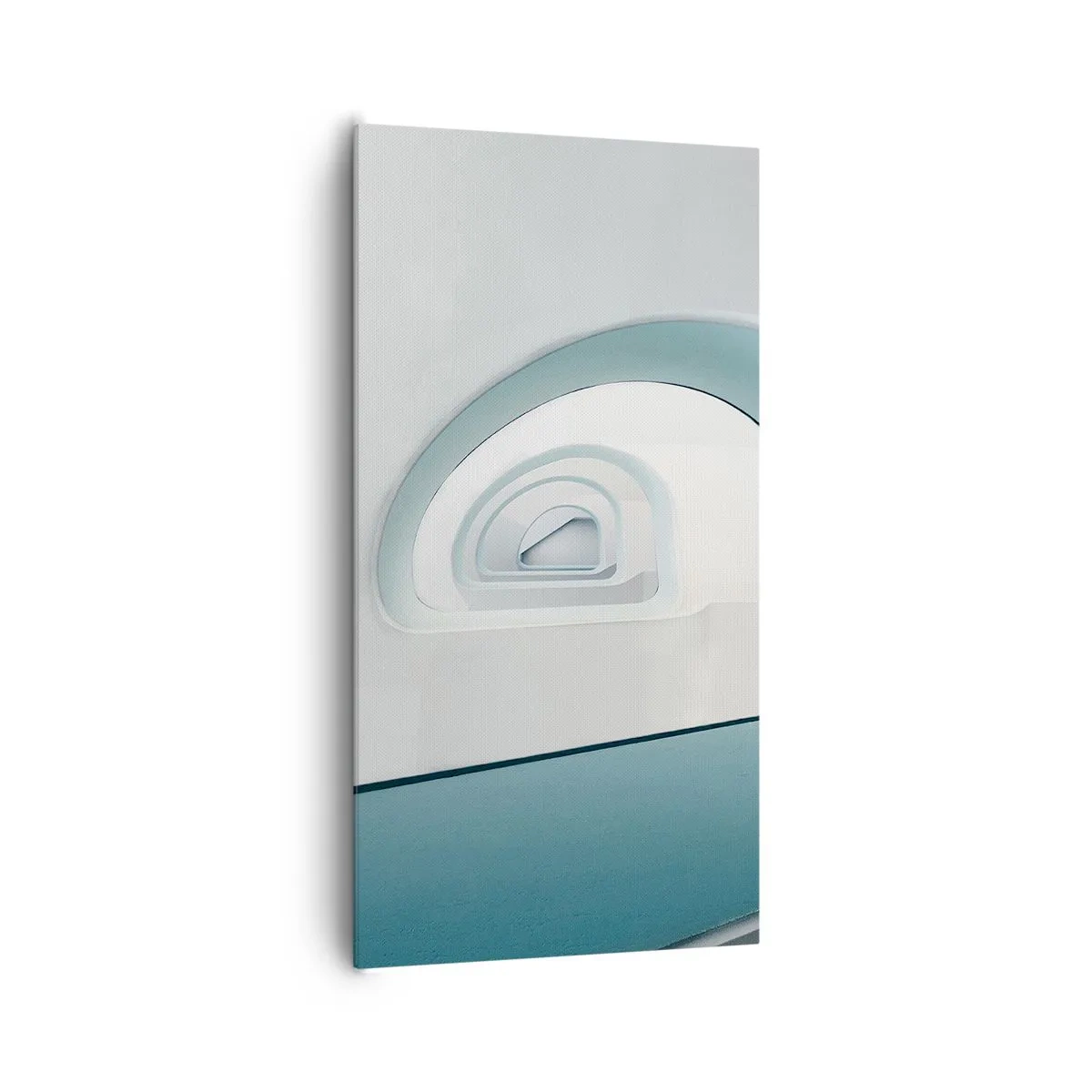 Quadro su tela - Stampe su Tela - Blu fino in fondo - 65x120 cm
