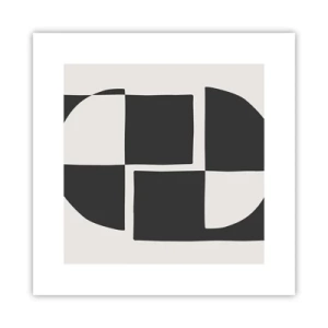 Poster - Antitesi - sintesi - 30x30 cm