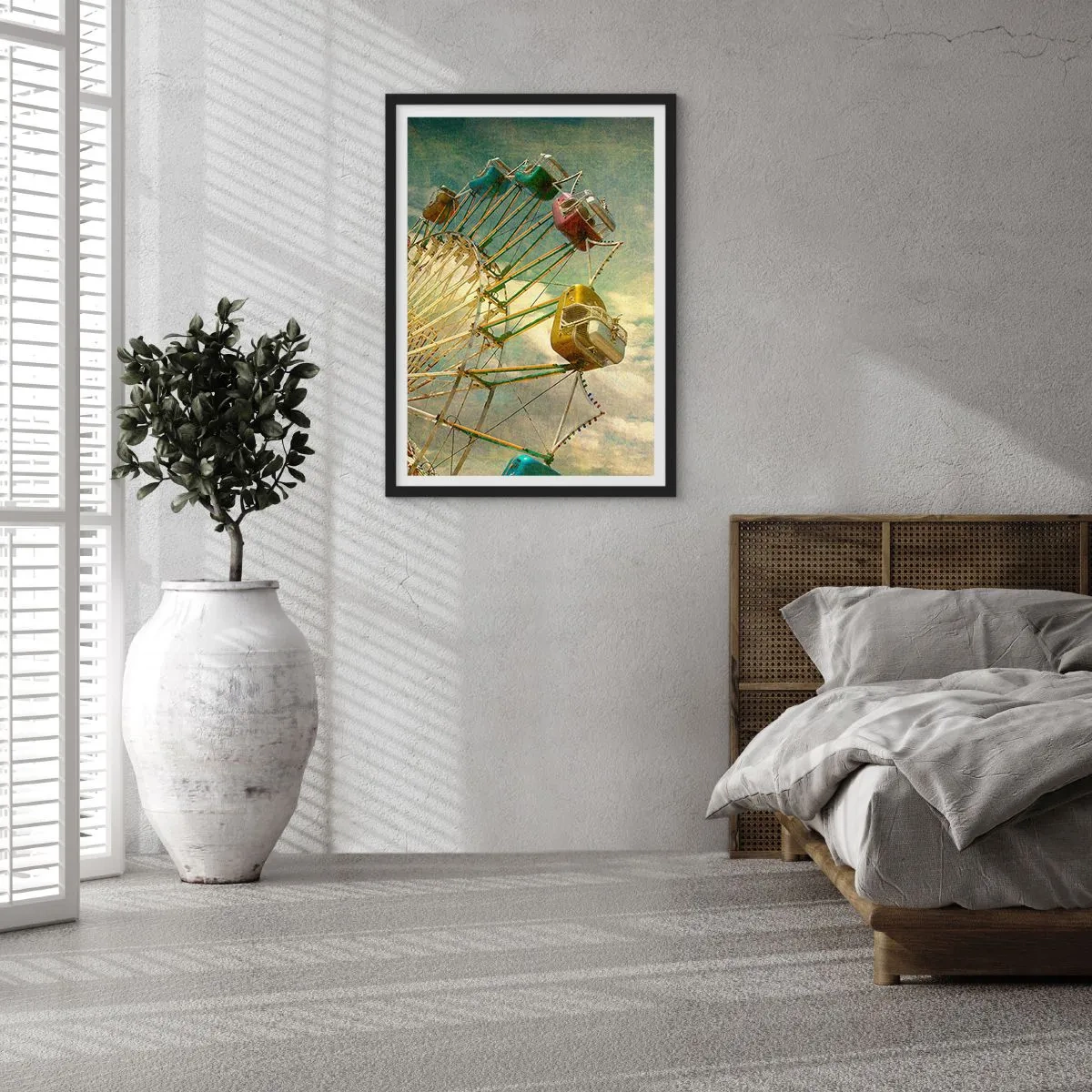 Poster in cornice nera - Il divertimento comincia... - 40x50 cm