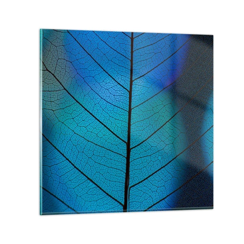 Quadro su vetro - Struttura intricata - 70x70 cm