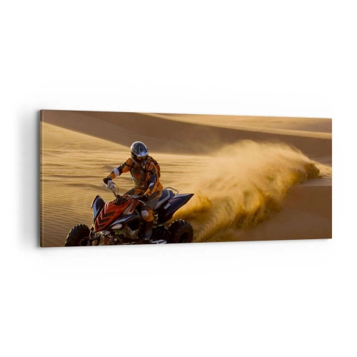 Quadro su tela - Stampe su Tela - Sulle onde della sabbia - 100x40 cm