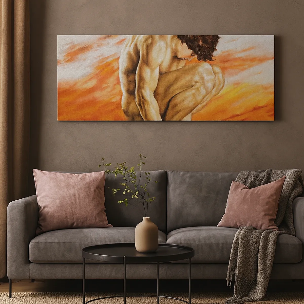 Quadro su tela - Stampe su Tela - Immerso in se stesso - 30x30 cm