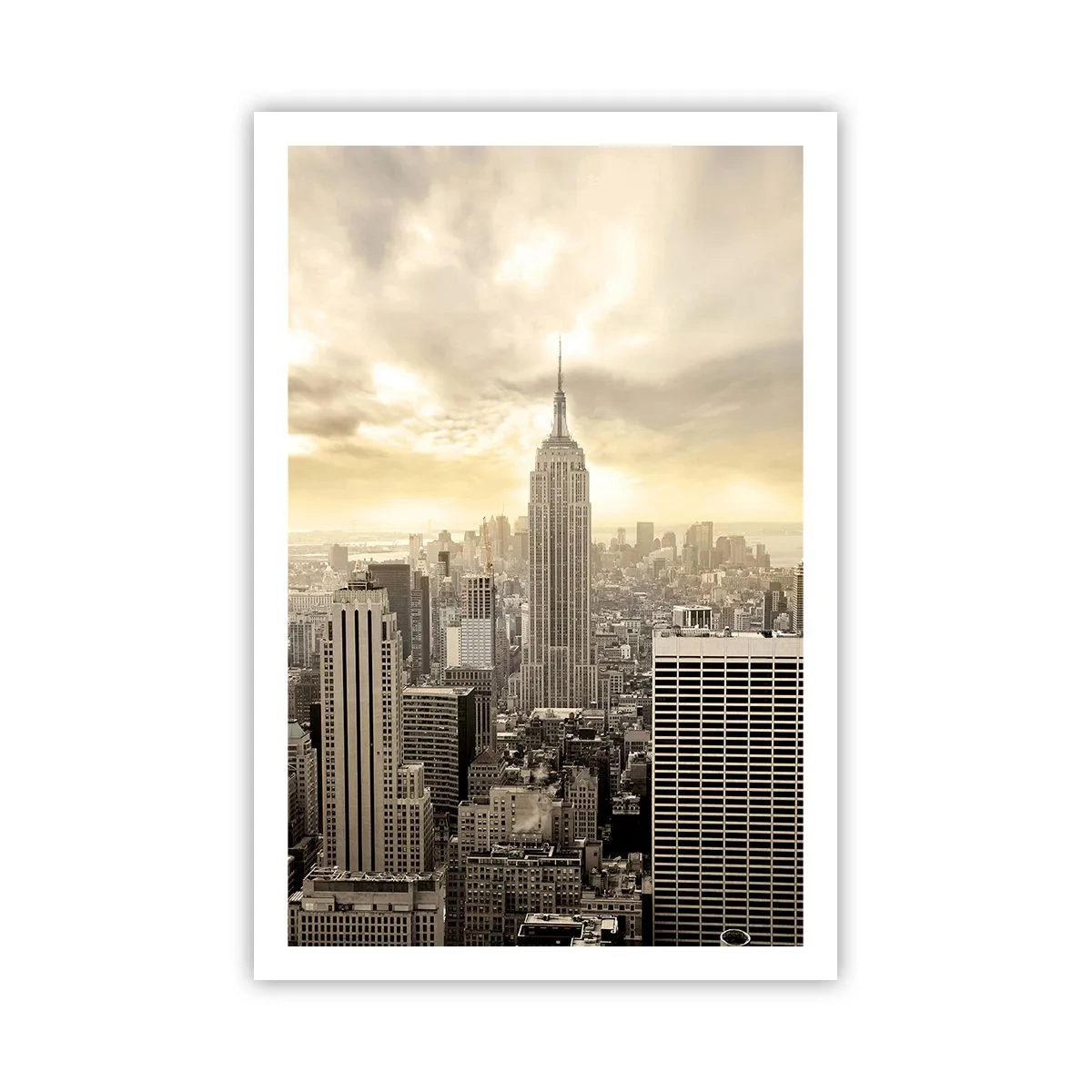 Poster - New York in grigio - 61x91 cm