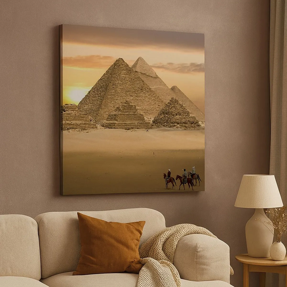 Quadro su tela - Stampe su Tela - Immutabili da migliaia di anni - 30x30 cm