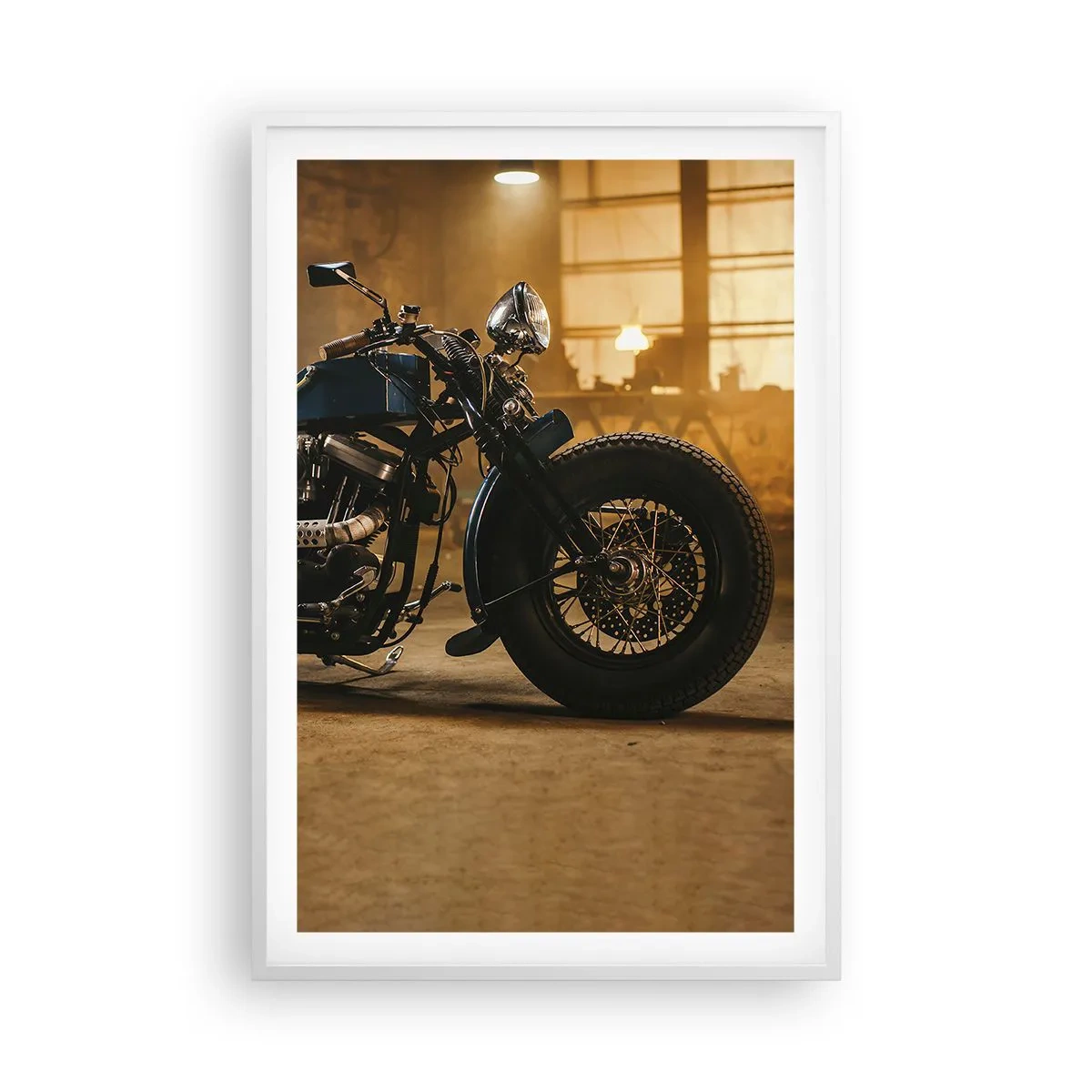 Poster in cornice bianca - Posso tutto - 61x91 cm